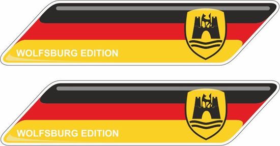Picture of Germany "Wolfsburg Edition"  70mm Exterior Gel Badges