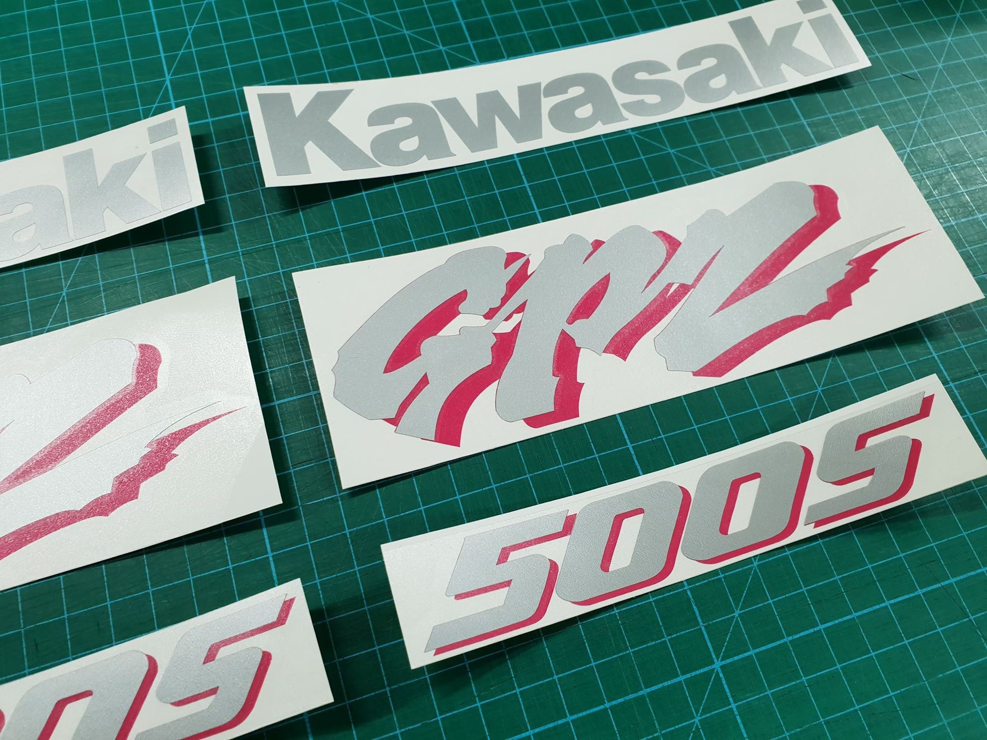Zen Graphics Kawasaki GPZ 500S 1996 on replacement Decals / Stickers