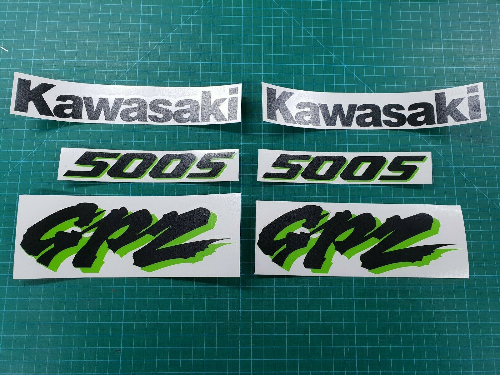 Zen Graphics Kawasaki GPZ 500S 1996 on replacement Decals / Stickers