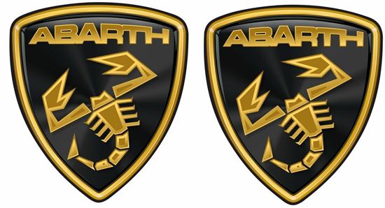 Picture of Fiat  Abarth Lambo Style Decals / Stickers