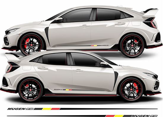 Picture of side Stripes / Stickers for Civic FK2 / FK8