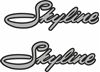 Picture of Nissan Skyline Hakosuka side  replacement  Decals / stickers