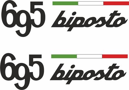 Picture of Fiat  695 Biposto Decals / Stickers