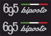 Picture of Fiat  695 Biposto Decals / Stickers