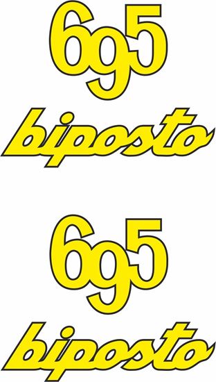 Picture of Fiat  695 Biposto Stickers / Decals