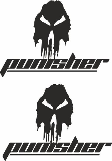 Picture of Jeep  Punisher Decals / Stickers