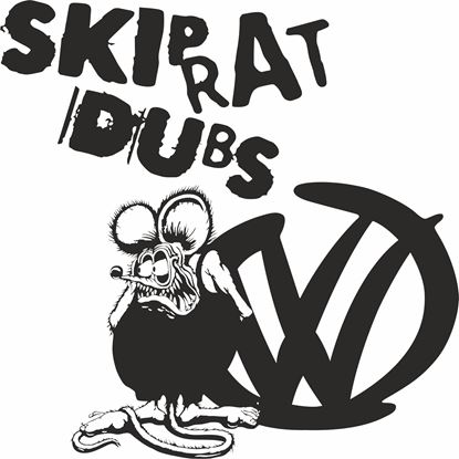 Picture of Skip Rat Dubs  Decals / Stickers