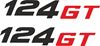 Picture of Fiat 124 GT  Decals / Stickers