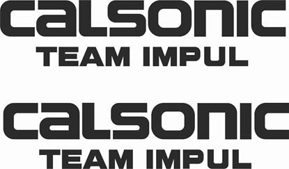 Picture of "Calsonic Team Impul" JDM Decals / Stickers