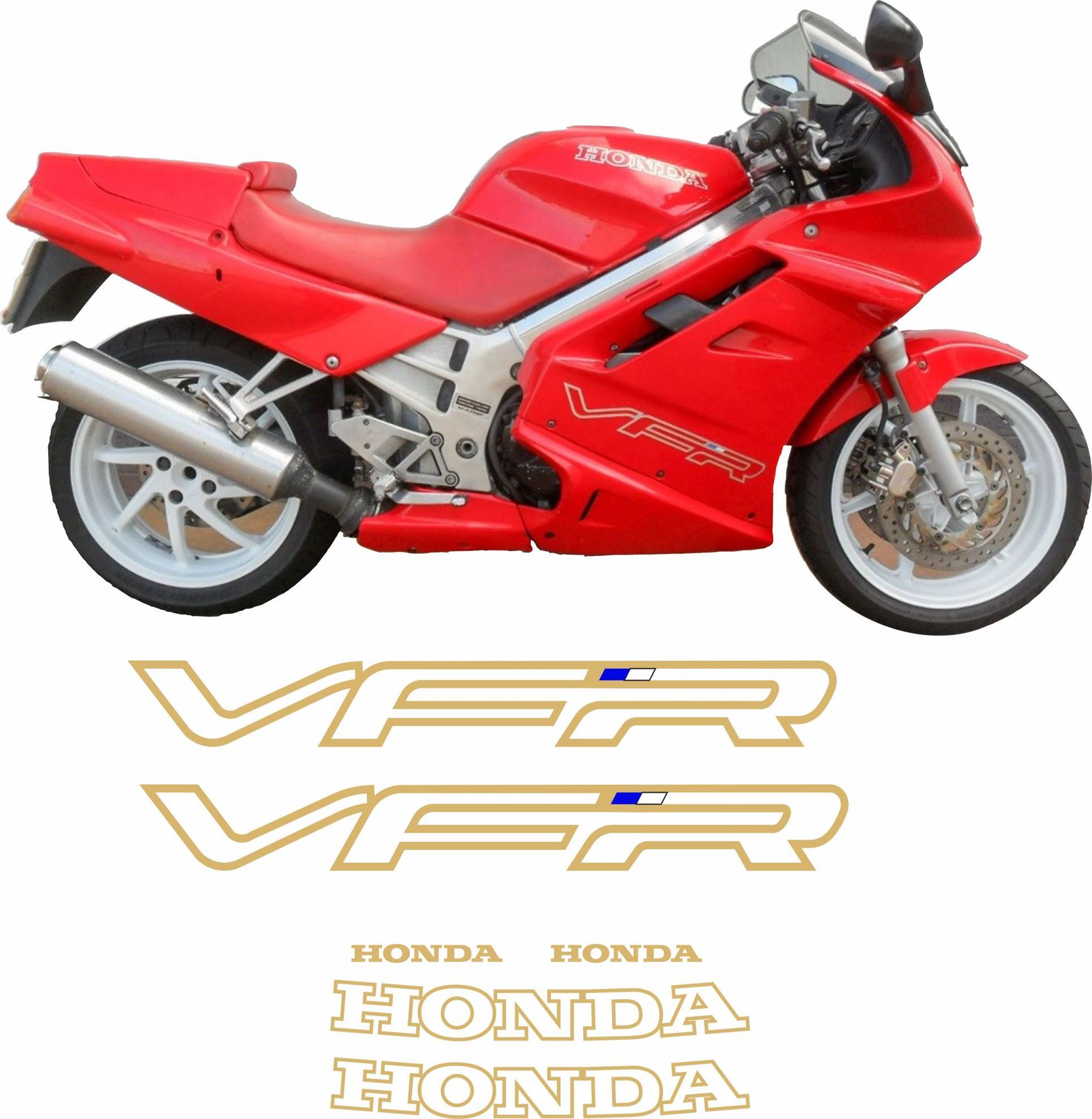 Zen Graphics Honda VFR 750 RC36 1990 1993 Replacement Decals / Stickers