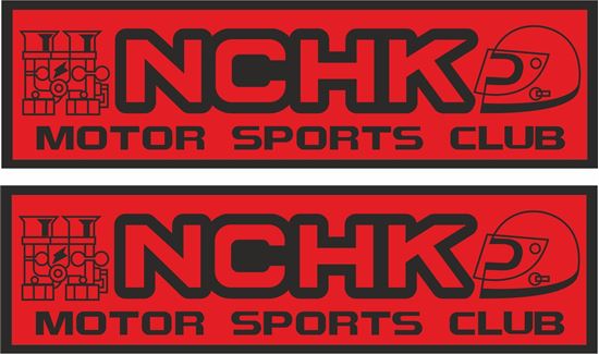 Picture of NCHK Motorsports Club  Decals / Stickers