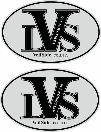 Picture of Veilside Explosion 130 Exhaust Decals / Stickers