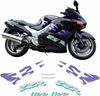 Picture of Kawasaki ZZR 1100 1995 replacement Decals / Stickers