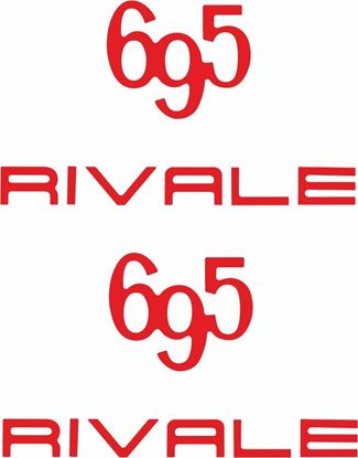 Picture of Fiat 695 Rivale Stickers / Decals