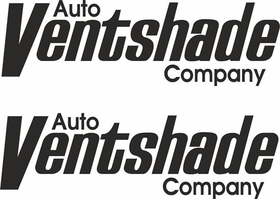 Picture of "Auto Ventshade Co" Decals / Stickers