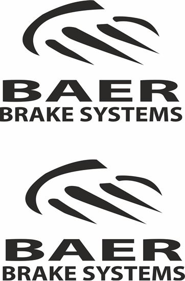 Picture of "Baer Brake Systems"Decals / Stickers