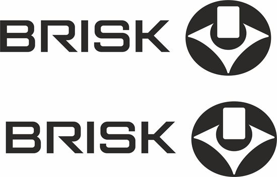 Picture of "Brisk"Decals / Stickers