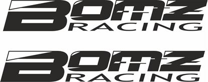 Picture of "Bomz Racing" Decals / Stickers