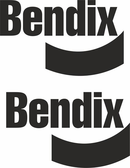 Picture of "Bendix" Decals / Stickers