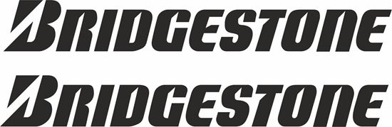 Picture of "Bridgestone" Decals / Stickers