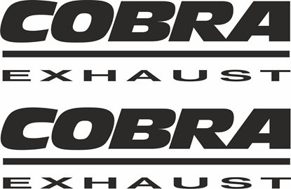 Picture of Cobra Exhaust Decals / Stickers