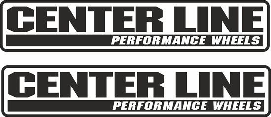 Picture of "Center Line..." Decals / Stickers