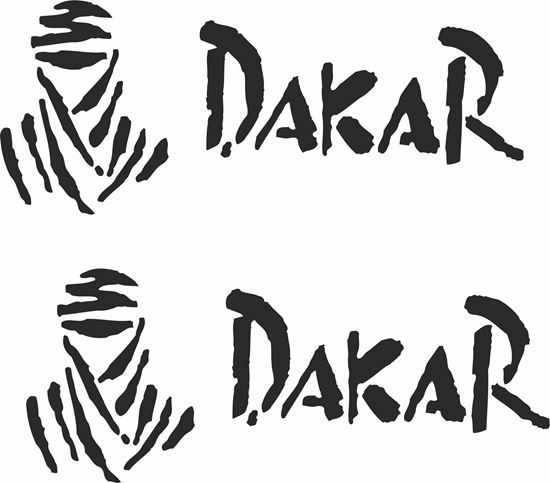 Picture of "Dakar" Decals / Stickers