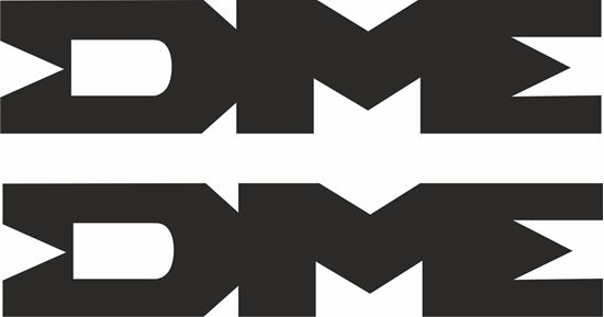 Picture of "DME"  Decals / Stickers