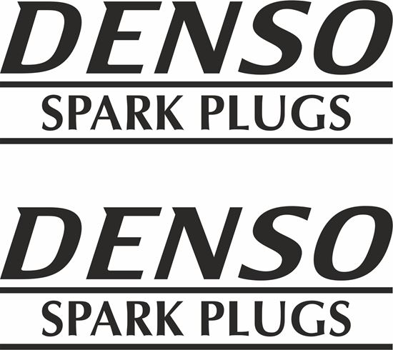 Picture of "Denso Spark Plugs" Decals / Stickers