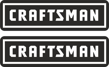 Picture of "Craftsman" Decals / Stickers