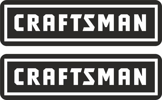 Picture of "Craftsman" Decals / Stickers