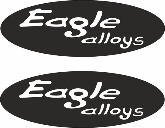 Picture of "Eagle alloys" Decals / Stickers