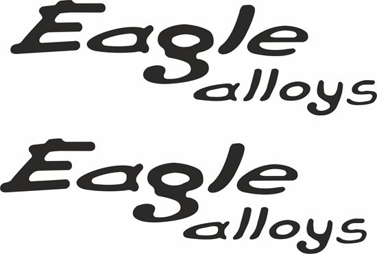 Picture of "Eagle alloys" Decals / Stickers