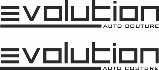 Picture of "Evolution Auto Couture" Decals / Stickers