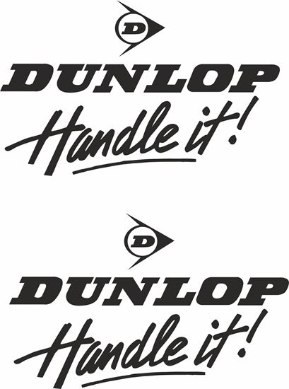 Picture of "Dunlop Handel it!" Decals / Stickers