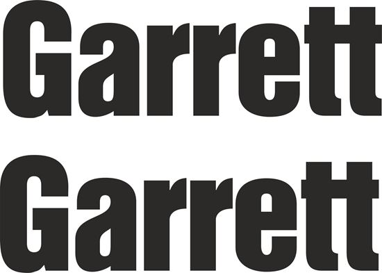 Picture of Garrett Decals / Stickers