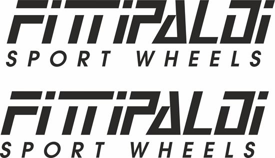 Picture of "Fittipaloi Sport Wheels" Decals / Stickers