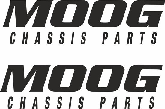 Picture of "Moog Chassis Parts"  Decals / Stickers