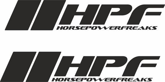 Picture of "HPF Horse Power Freaks Decals / Stickers