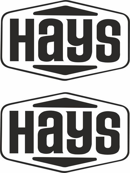 Picture of "Hays" Decals / Stickers