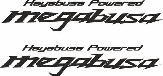 Picture of Westfield "Hayabusa Powered Megabusa"  Decals / Stickers
