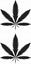 Picture of Cannabis Leaf Decals /Stickers