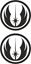 Picture of Star Wars Jedi Decals / Stickers
