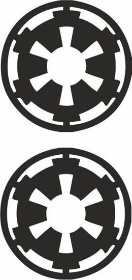 Picture of Star Wars Galactic Empire Decals / Stickers