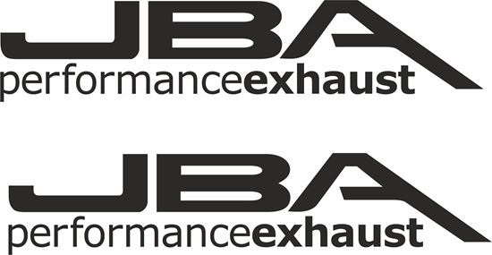 Picture of "JBA Performance Exhaust" Decals / Stickers