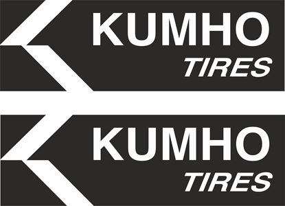 Picture of "Kumho Tires"  Decals / Stickers