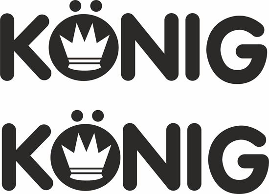 Picture of Konig Decals / Stickers