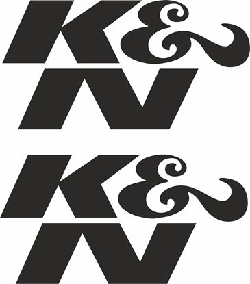 Picture of "K & N" Decals / Stickers