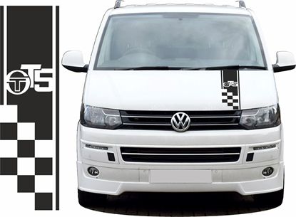 Picture of Transporter T5  Sergio Tacchini Bonnet Stripe  / Sticker