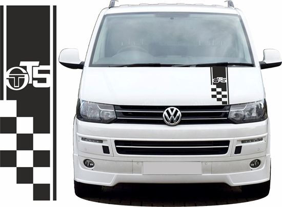 Picture of Transporter T5  Sergio Tacchini Bonnet Stripe  / Sticker